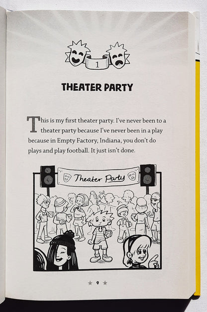 The Outstanding Life of an Awkward Theater Kid by Ted Kluck (New, 2020, HC, 192 pages, Harvest Kids)