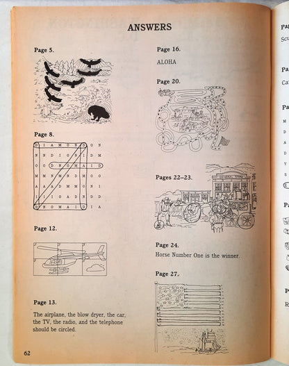 The 50 States Activity Book by Nancy E. Krulik (Very good, 1990, Pbk, 64 pages, Scholastic)