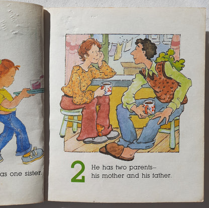 Ned's Number Book by Edith Kunhardt (Good, 1981, HC, 24 pages, First Little Golden Book)