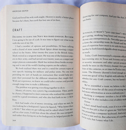 American Sniper by Chris Kyle; Jim DeFelice (Very good, 2013, Pbk, 392 pages, William Morrow)