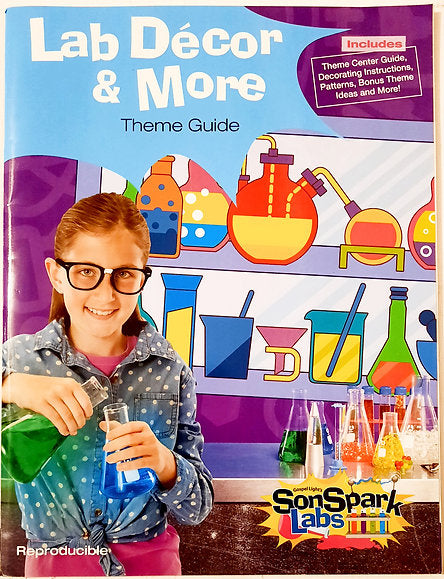 Lab Decor & More Theme Guide by Gospel Light (SonSpark Labs VBS, New, Pbk, 2015)