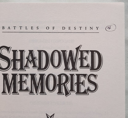 Shadowed Memories by Al & JoAnna Lacy (Battles of Destiny: Shiloh, Very good, 1994, PBK, 307 pages, Multnomah)