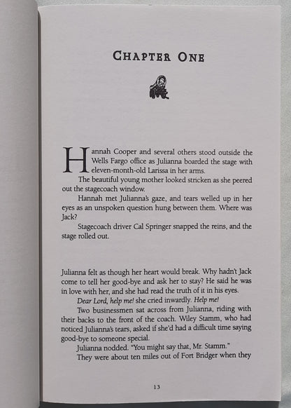 The Perfect Gift by Al & Joanna Lacy (Hannah of Fort Bridger #5, Very good, 1999, Pbk, 323 pages, Multnomah)