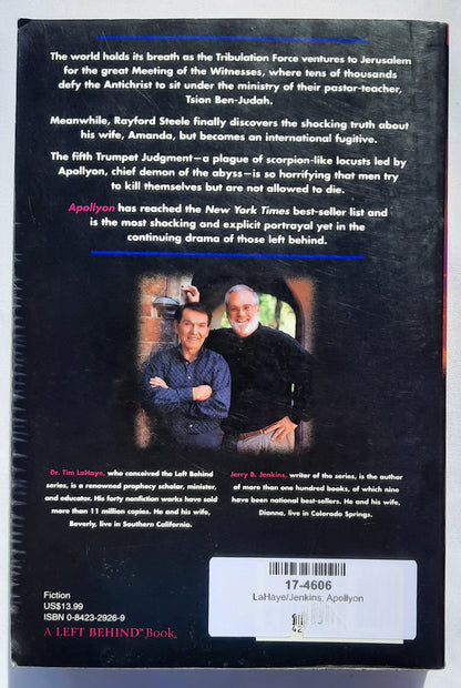 Apollyon by Tim LaHaye; Jerry Jenkins (Left Behind #5, Good, 2000, Pbk, 416 pages, Tyndale House)