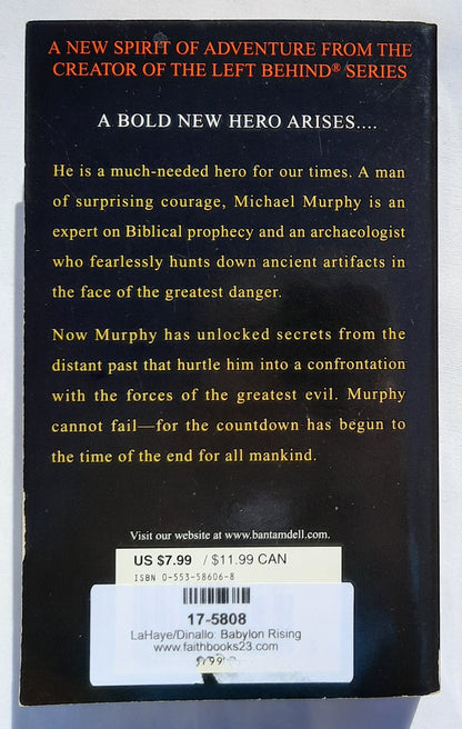 Babylon Rising #1 by Tim LaHaye; Greg Dinallo (Very good, 2003, Pbk, 419 pages, Bantam Dell)