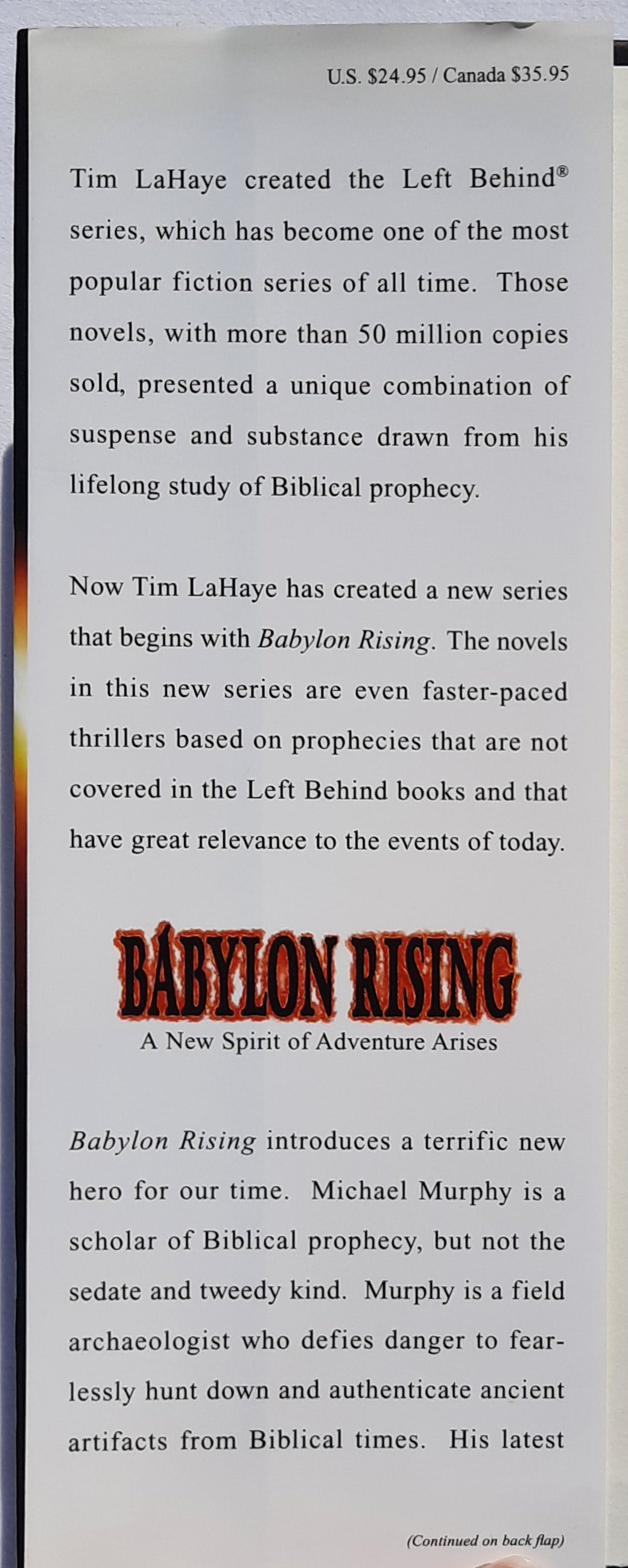 Babylon Rising #1  by Tim, Lahaye; Greg Dinallo (Very good, 2003, HC, 400 pages, Bantam Books)