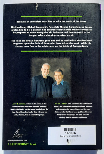 Desecration by Tim, Lahaye; Jerry B. Jenkins (Left Behind #9, Very good, 2002, Pbk, 432 pages, Tyndale House)