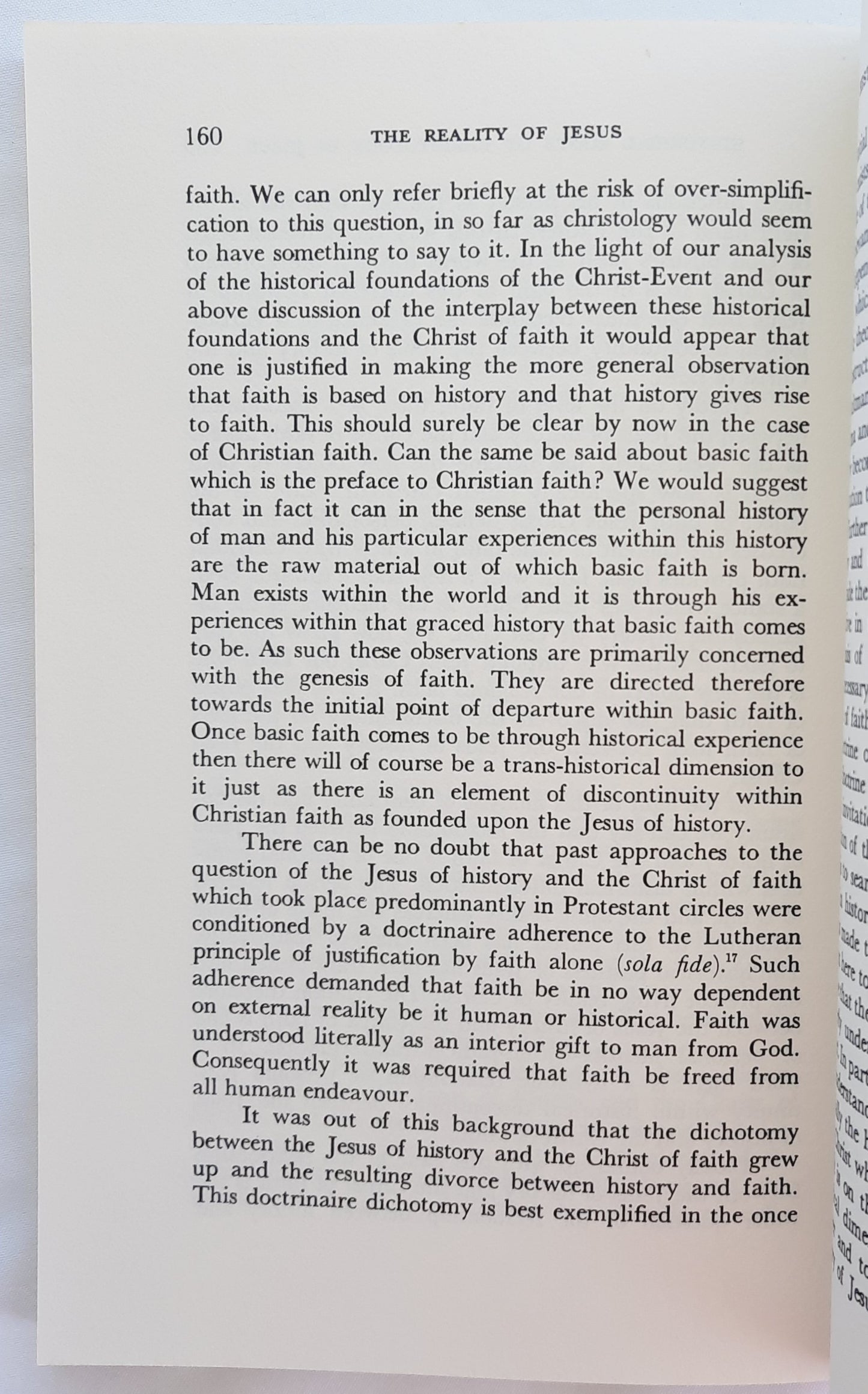 The Reality of Jesus: An Essay in Christology by Dermot A. Lane (Good, 1975, Pbk, 180 pages, Paulist Press)