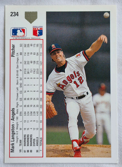 Scott Bailes California Angels Relief Pitcher 1992 Score #331 Baseballkarte (Exzellent)