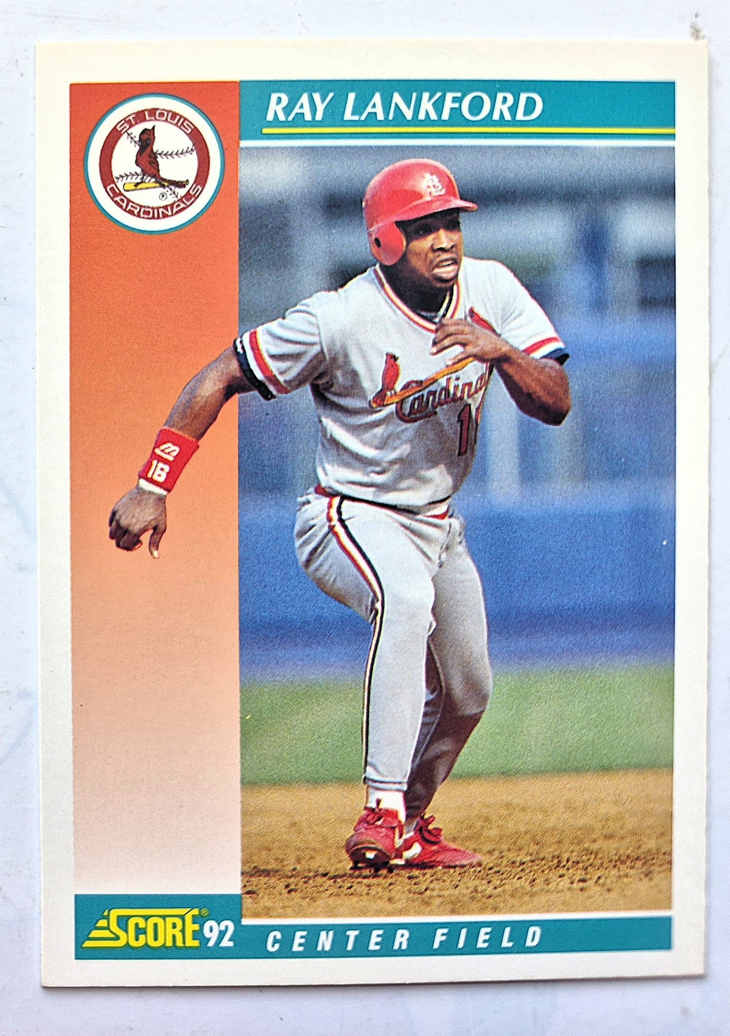 Lankford Ray St. Louis Cardinals Center Field #223 Score '92 Baseball Card