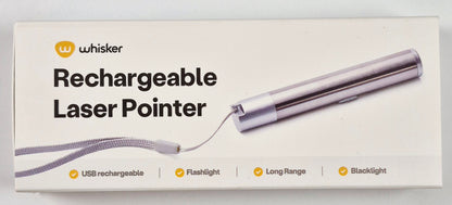 Whisker USB Rechargeable Laser Cat/Dog Pointer (Like new, LBDC-TOY-LP, Made in China)