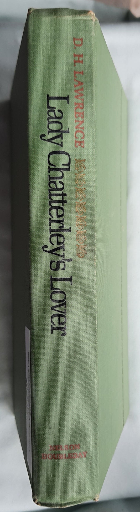 Lady Chatterley's Lover by D.H. Lawrence (Very good, 1928, HC, 313 pages, Nelson Doubleday)