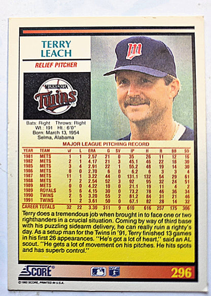 Bewertung '92 Julio Machado Milwaukee Brewers Relief Pitcher #353 Baseballkarte Nahezu Neuwertig