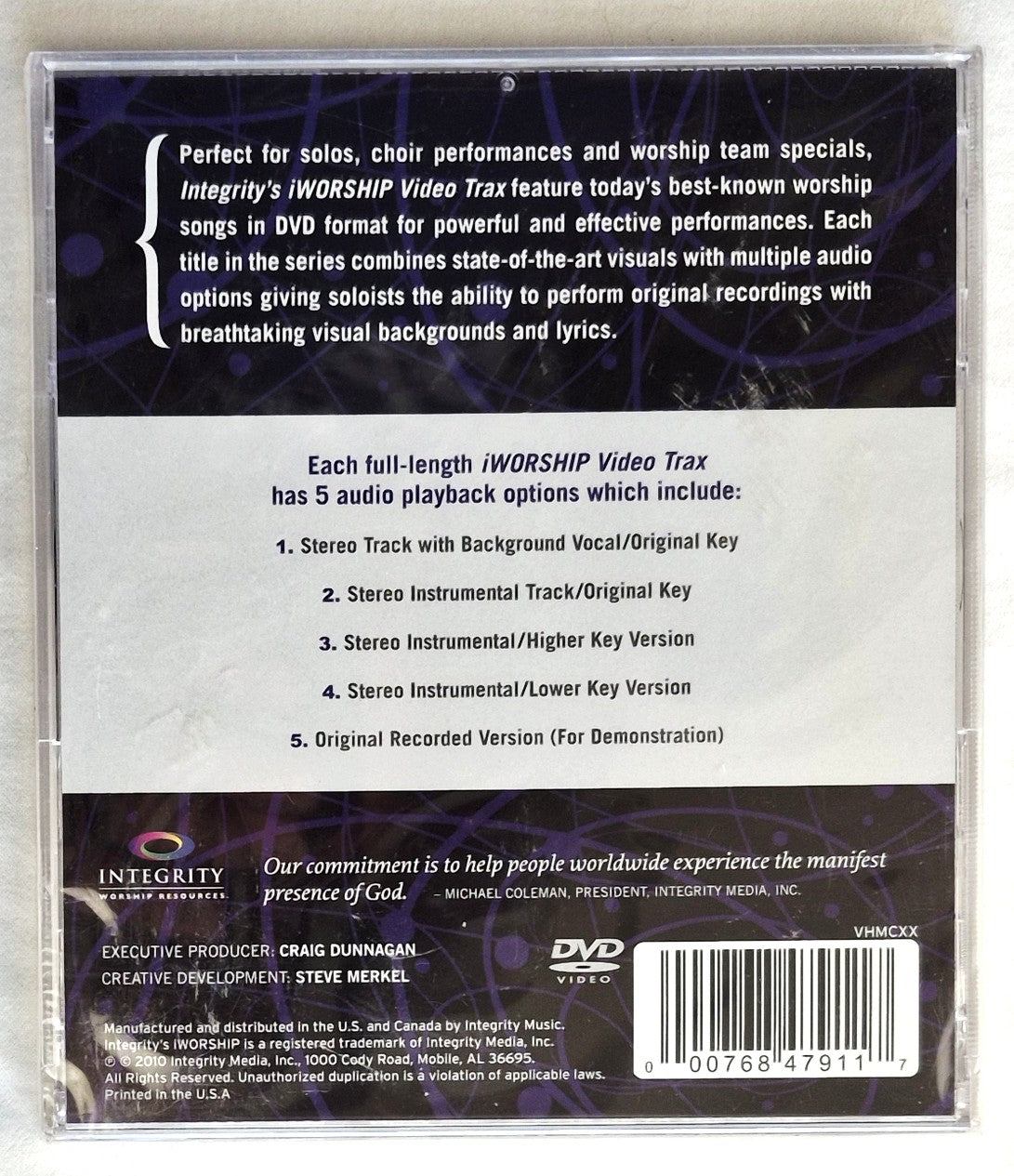 iWorship Visual Performance Track: Lead Me to the Cross Begleit-DVD (Neu, 2010, Integrity Music)
