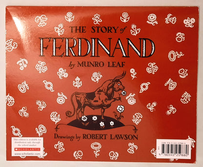 The Story of Ferdinand by Munro Leaf; Robert Lawson (Very good, 2010, 64 pages, Scholastic)