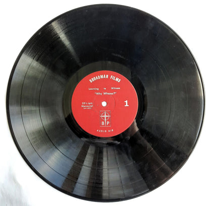 Learning to Witness Vinyl Record by Broadman Films (Very good, 1968, #444-002)