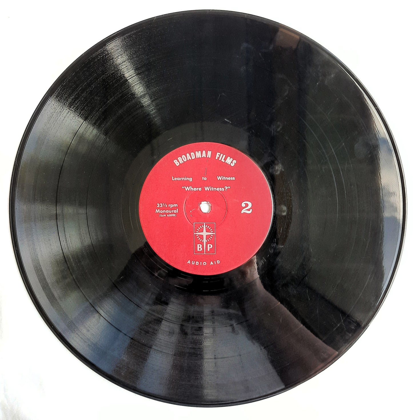 Learning to Witness Vinyl Record by Broadman Films (Very good, 1968, #444-002)