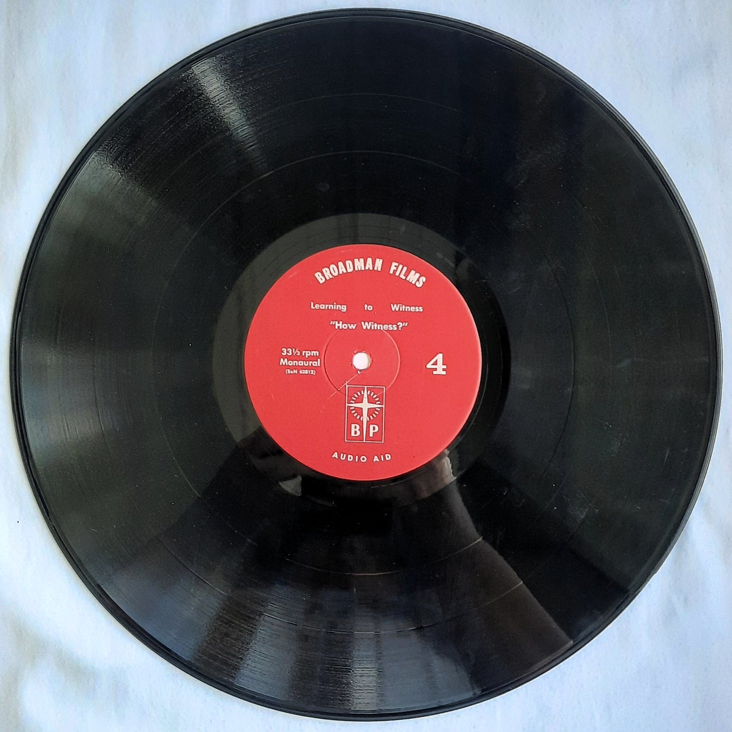 Learning to Witness Vinyl Record by Broadman Films (Very good, 1968, #444-002)