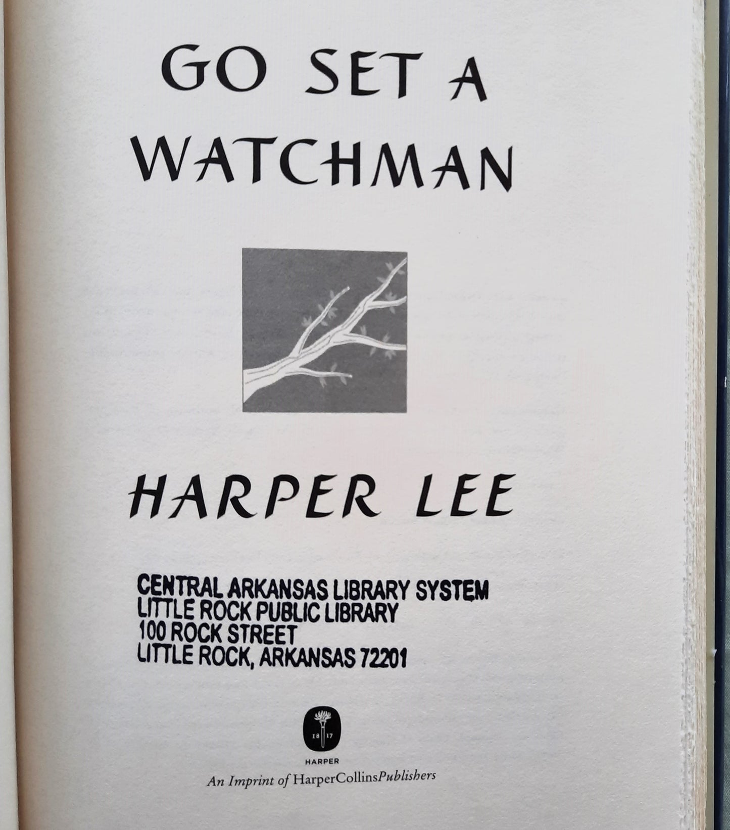Go Set a Watchman by Harper Lee (Good, 2015, HC, 278 pages, HarperCollins)
