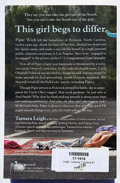 Leaving Carolina #1 von Tamara Leigh (Southern Discomfort, Sehr gut, 2009, Taschenbuch, 370 Seiten, Multnomah)