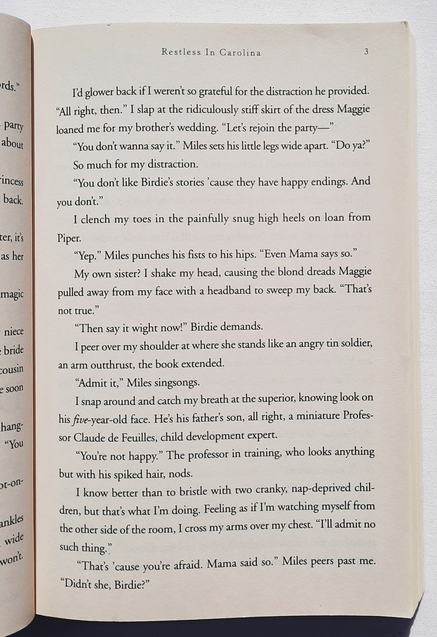 Restless in Carolina #3 by Tamara Leigh (Southern Discomfort, Very good, 2011, PBK, 352 pages, Multnomah Books)