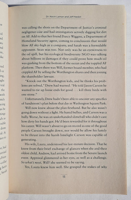 A Powerful Secret #2 Kevin Leman; Jeff Nesbit (Worthington Destiny, New, 2016, Pbk, 352 pages, Revell)