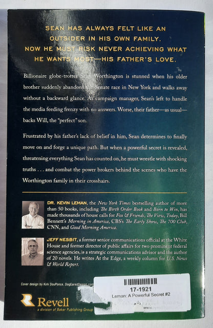 A Powerful Secret #2 Kevin Leman; Jeff Nesbit (Worthington Destiny, New, 2016, Pbk, 352 pages, Revell)