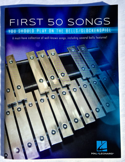 Die ersten 50 Lieder für Glockenspiel (Sehr gut, Taschenbuch, 63 Seiten, Hal Leonard)