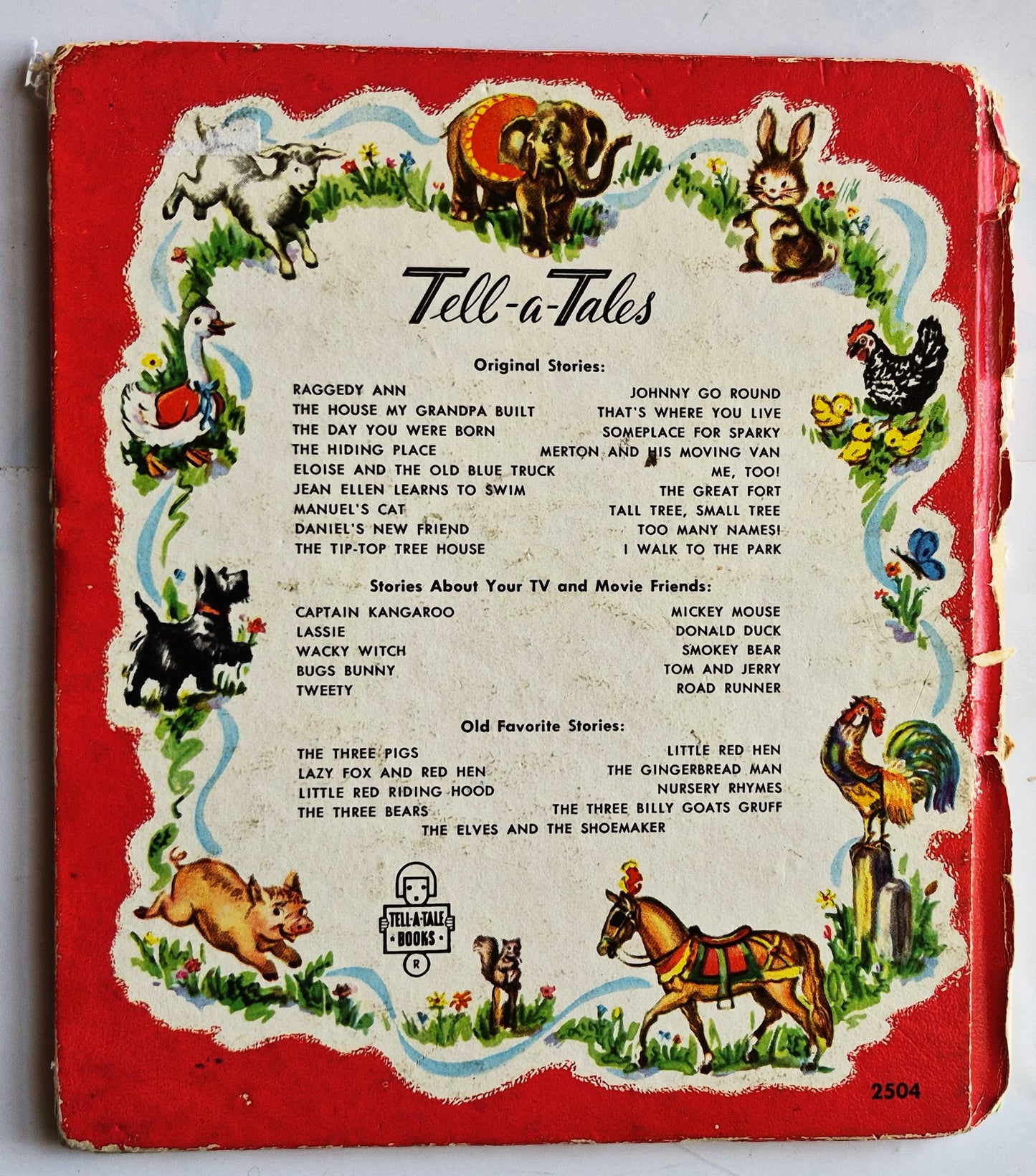 The Gingerbread Man Whitman Tell-A-Tale; Zillah Lesko (Acceptable, 1953, HC, Western Publishing Co.)