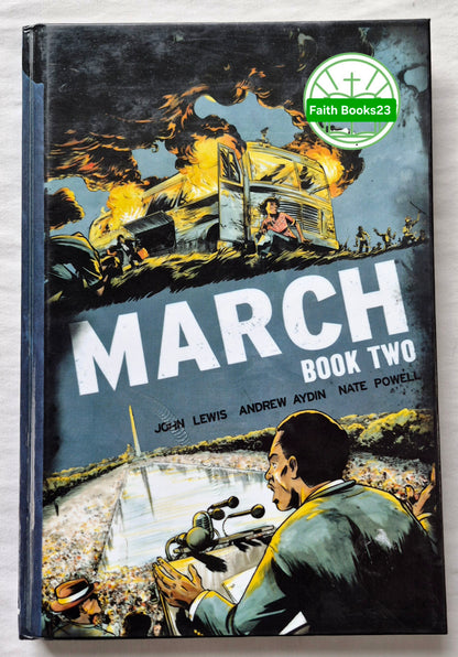 March Book 2 von John Lewis; Andrew Aydin; Nate Powell (Sehr gut, 2015, gebunden, 189 S., Top Shelf)