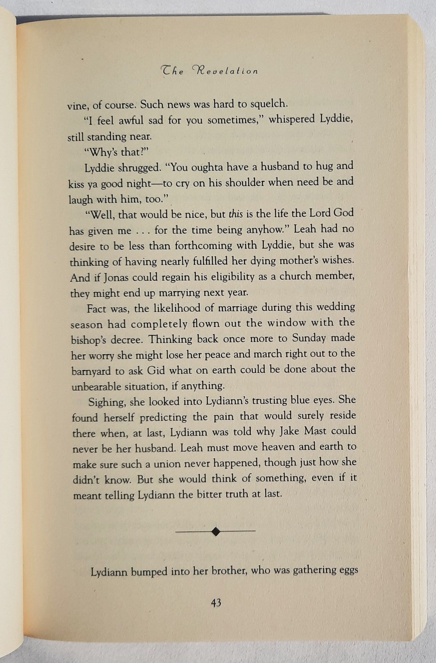 The Revelation #5 von Beverly Lewis (Neu, 2005, Taschenbuch, 346 Seiten, Abrams Daughters)