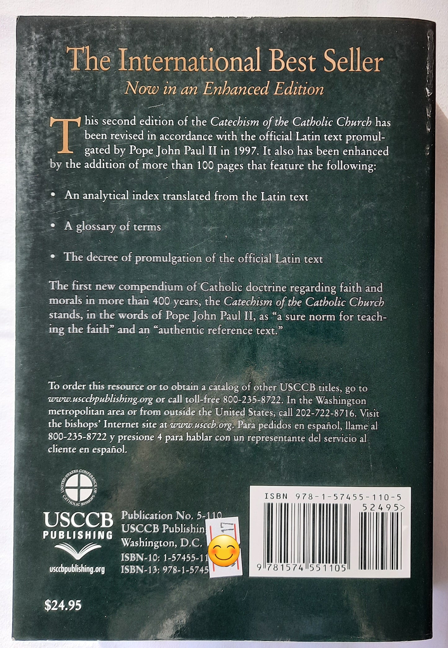 Catechism of the Catholic Church 2nd ed. by Libreria Editrice Vaticana (Good, 2010, Pbk, 904 pgs)