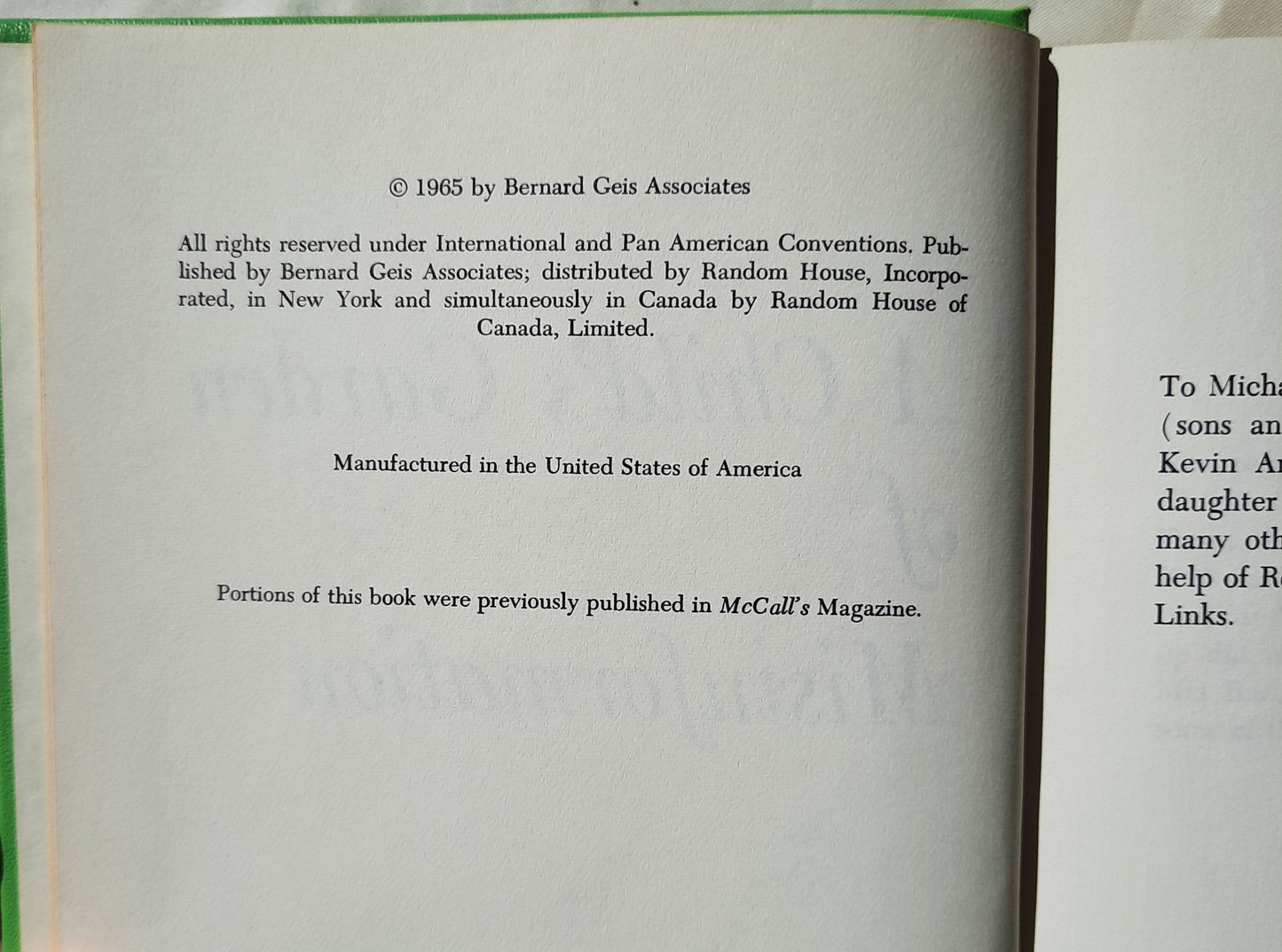 A Child's Garden of Misinformation by Art Linkletter (Good, 1965, HC, 179 pages, Bernard Geis Assoc.)