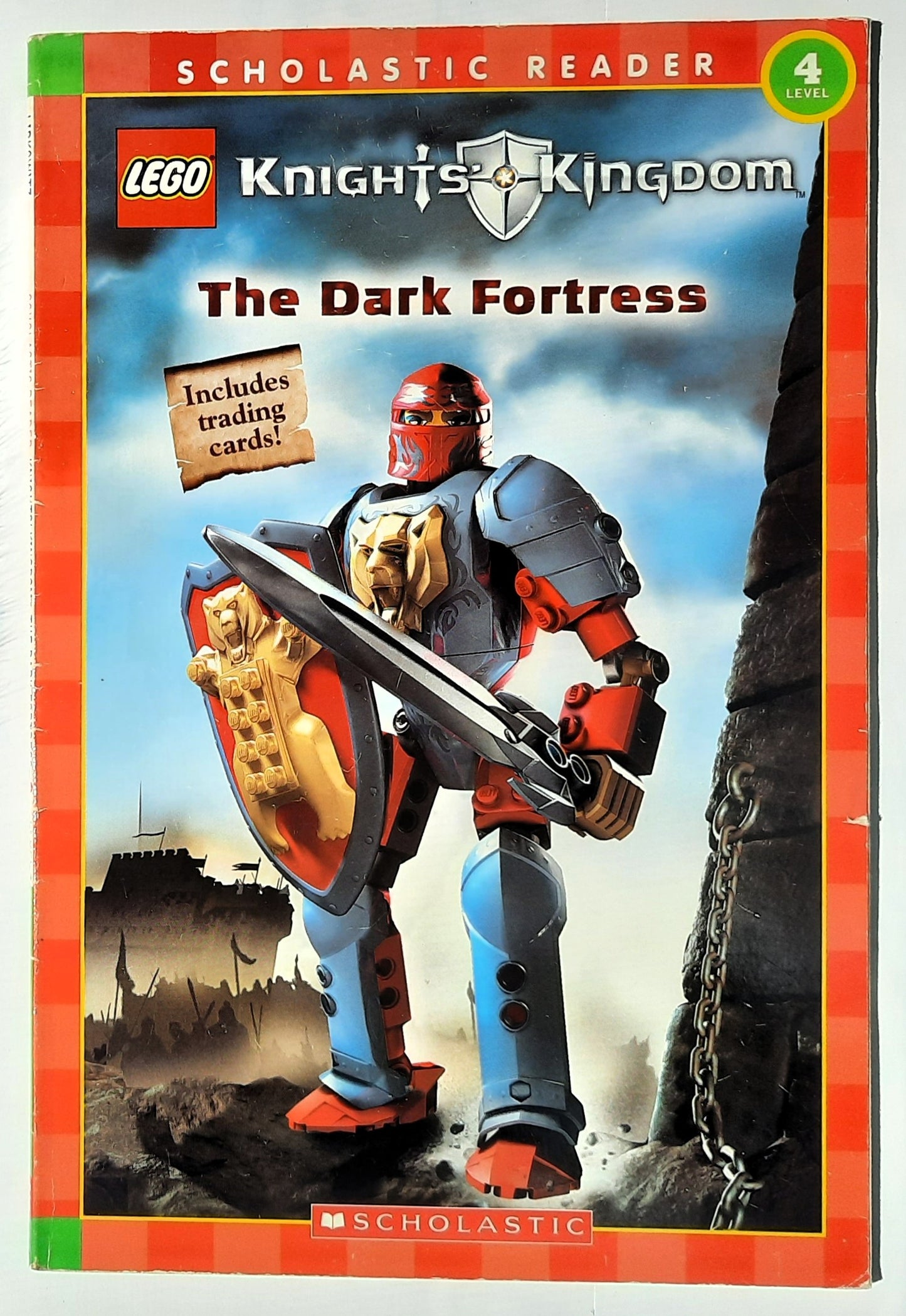 Knights Kingdom: The Dark Fortress by Daniel Lipkowitz (Very good, 2005, Pbk, 32 pages, Scholastic)