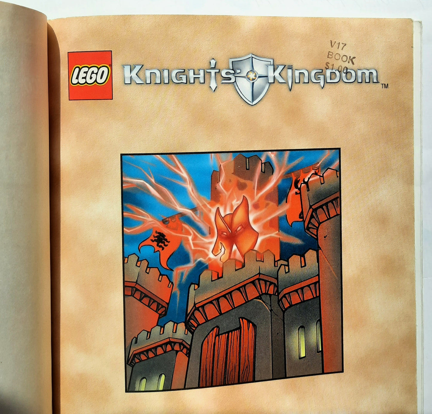Knights Kingdom: The Dark Fortress by Daniel Lipkowitz (Very good, 2005, Pbk, 32 pages, Scholastic)