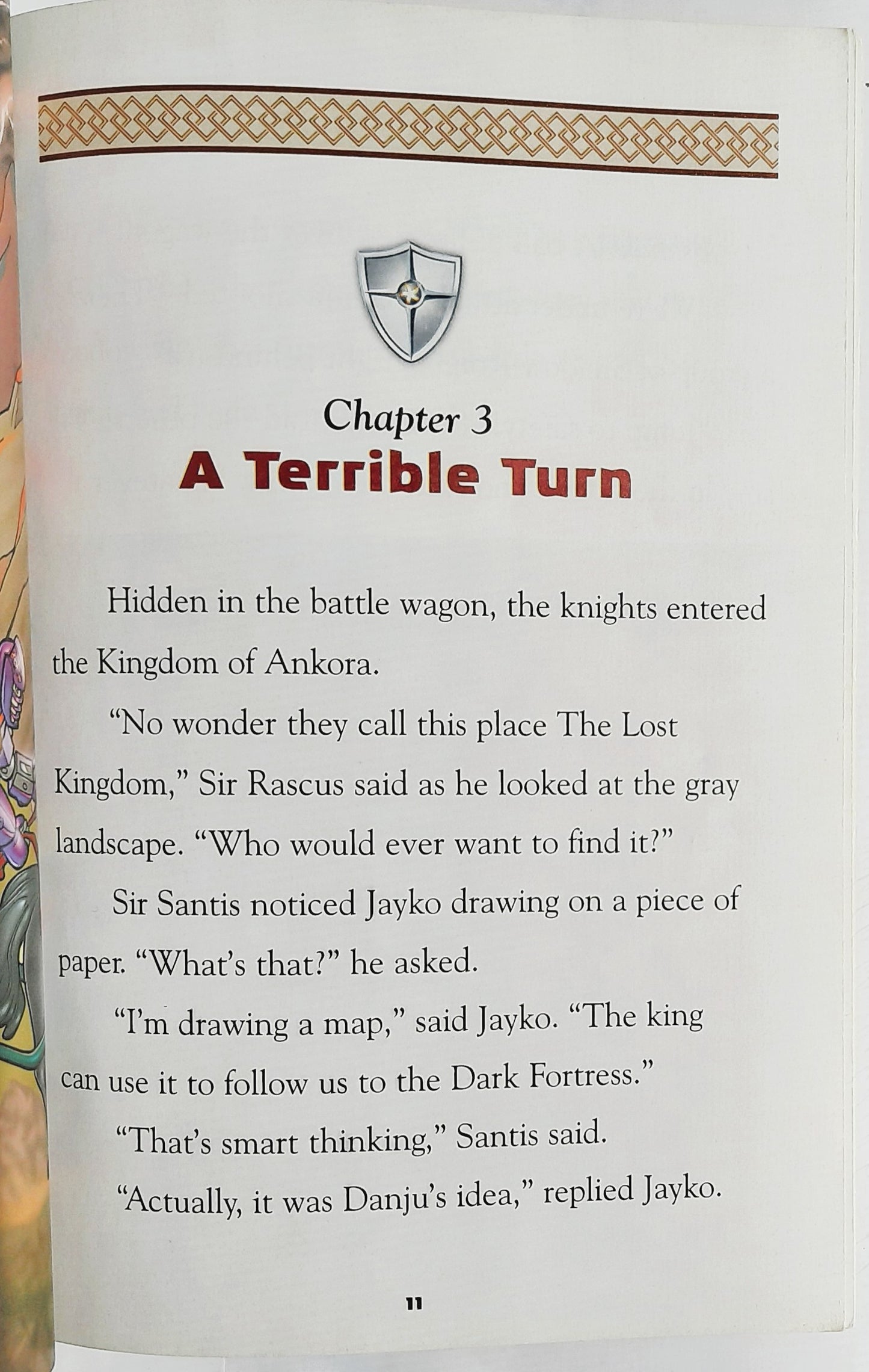 Knights Kingdom: The Dark Fortress by Daniel Lipkowitz (Very good, 2005, Pbk, 32 pages, Scholastic)