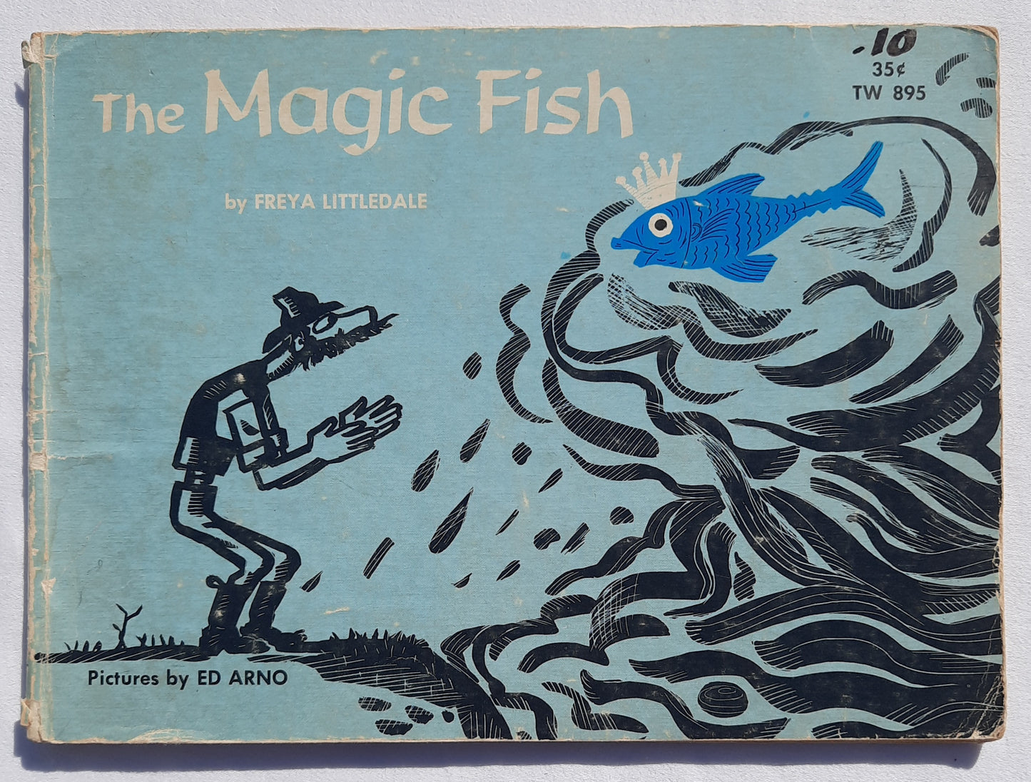 The Magic Fish by Freya Littledale (Good, 1967, Pbk, 32 pages, Scholastic)