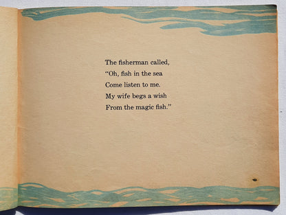 The Magic Fish by Freya Littledale (Good, 1967, Pbk, 32 pages, Scholastic)