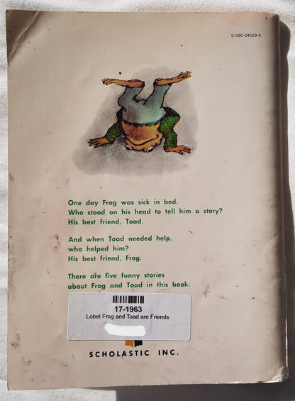 Frog and Toad are Friends by Arnold Lobel (Good, 1970, Pbk, 64 pages, Scholastic)
