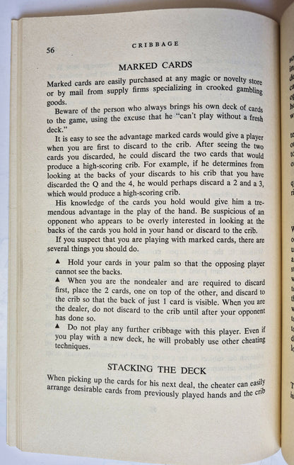 Cribbage Is the Name of the Game by Richard E. Lowder (Very good, 1974, Pbk, 60 pgs, Barnes & Noble)