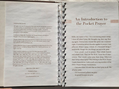 Before Amen Prayer Journal by Max Lucado (Like new, 2014, HC, 187 pages, Thomas Nelson)