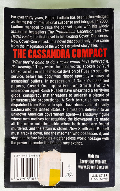 The Cassandra Compact by Robert Ludlum; Philip Shelby (Covert One #2, Very good, 2002, Pbk, 442 pages, St. Martin's Paperbacks)