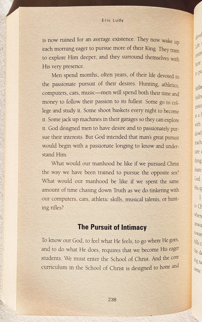 God's Gift to Women: The Lost Greatness of Masculinity by Eric Ludy (Very Good, 2003, Pbk, 264 pages, Multnomah)