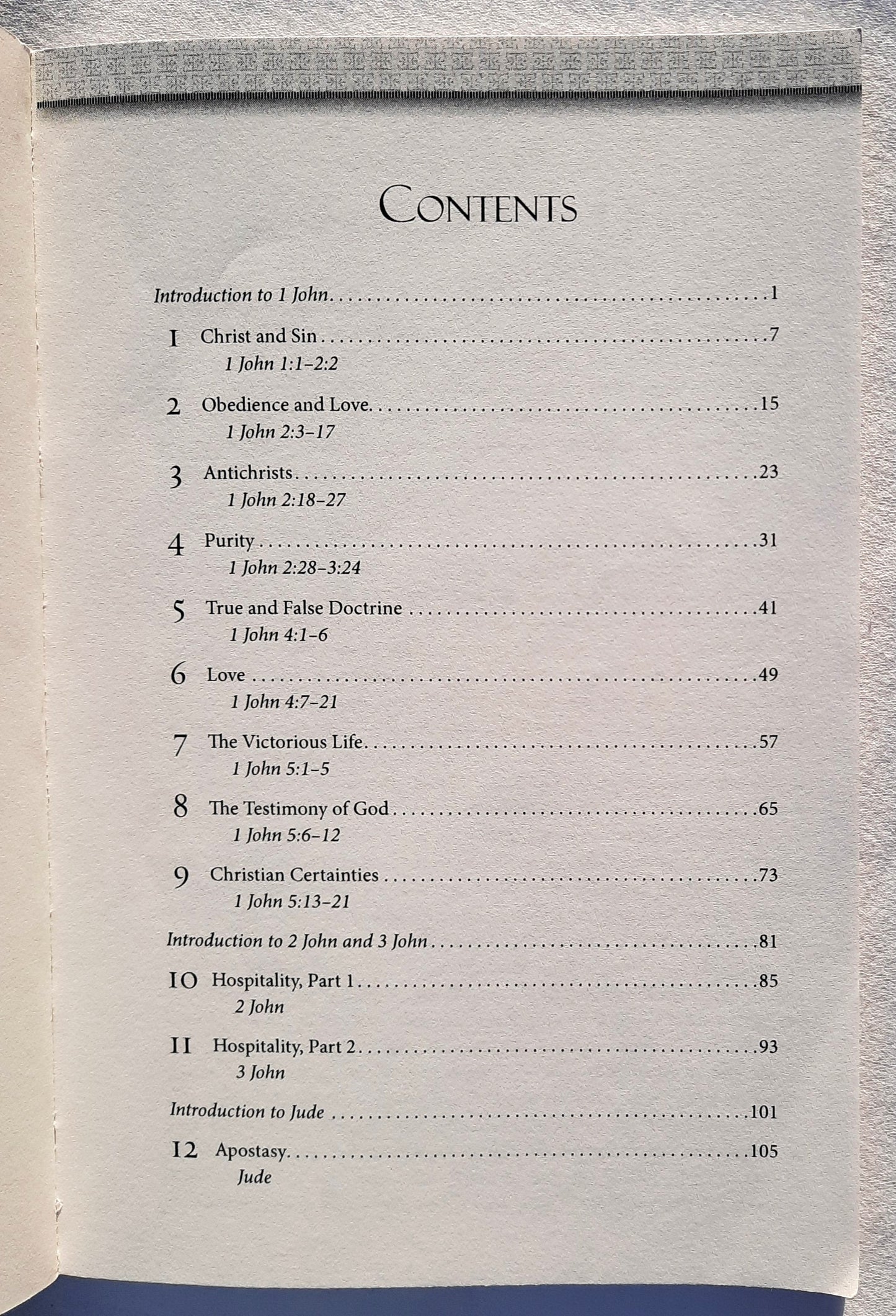 1, 2, 3 John & Jude: Established in Truth...Marked by Love by John MacArthur (Good, 2007, Pbk, 120 pages, Thomas Nelson)