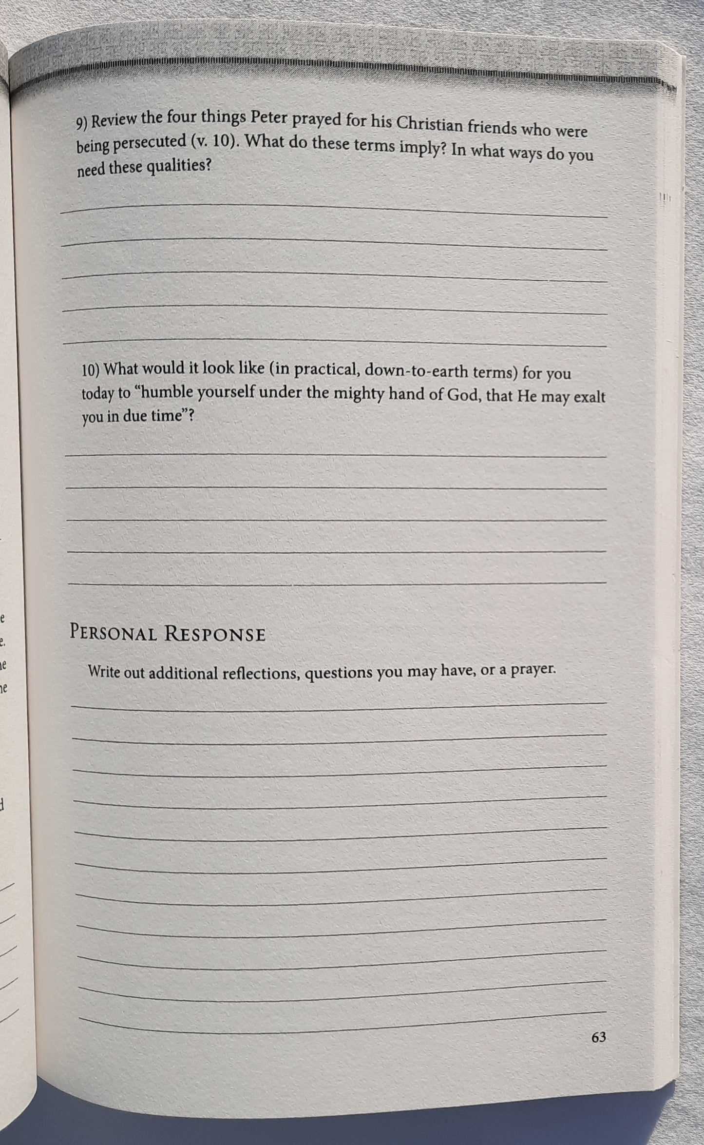 1 & 2 Peter: Courage in Times of Trouble by John MacArthur (Like New, 2007, Pbk, 113 pages, Thomas Nelson)