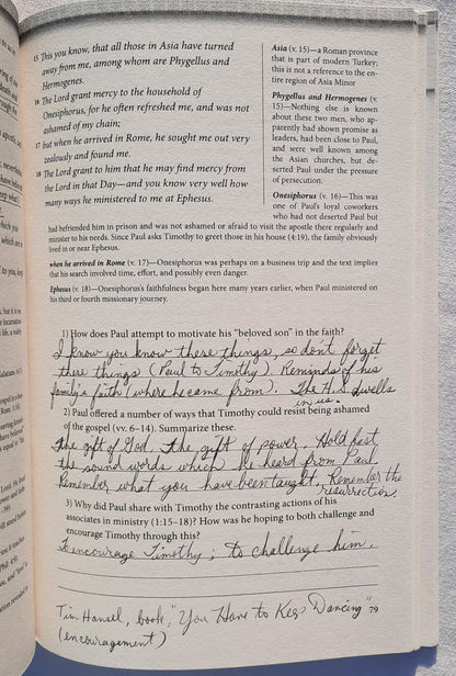 1 & 2 Timothy: Encouragment for Church Leaders by John MacArthur (Good, 2007, Pbk, 120 pages, Thomas Nelson)