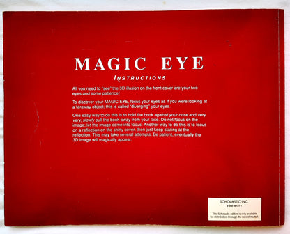 Magic Eye: A New Way of Looking at the World by N.E. Thing Enterprises (Very good, 1994, Pbk, 32 pages, Scholastic)