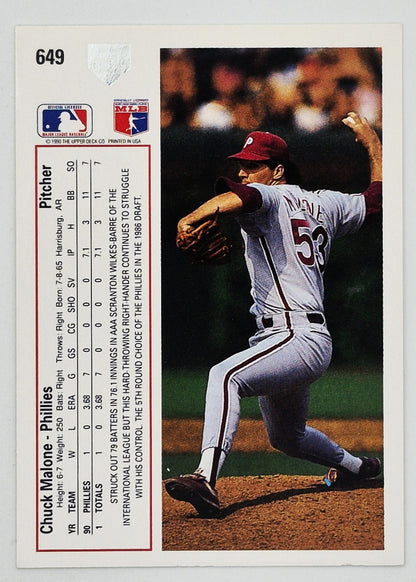 Bewertung '92 Julio Machado Milwaukee Brewers Relief Pitcher #353 Baseballkarte Nahezu Neuwertig
