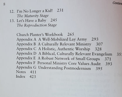 Planting Growing Churches for the 21st Century 3rd ed. by Aubrey Malphurs (Very Good, 2004, Pbk, 430 pages, Baker Books)