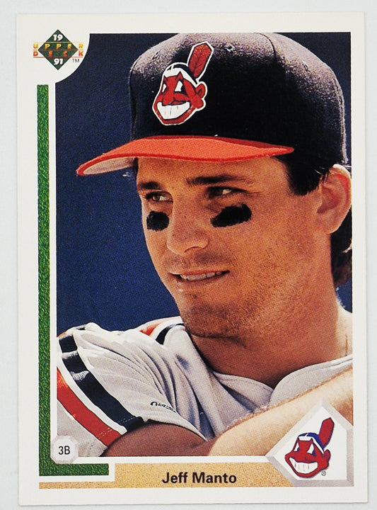 Manto Jeff Cleveland Indians 3rd Base #238 Upper Deck 1991 Baseball Card